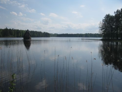 lake water panorama