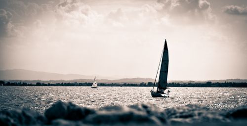 lake boat vela