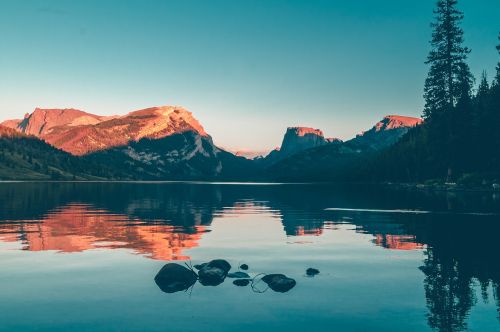 lake water landscape