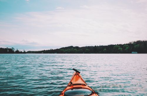 lake water kayak