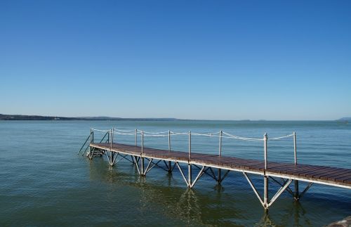 lake balaton pier