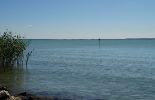 lake balaton blue