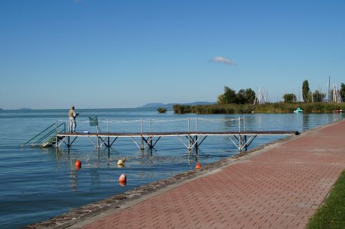 lake balaton pier