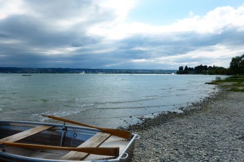 boot lake constance rowing boat