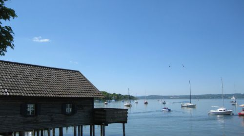 lake ammersee bavaria germany