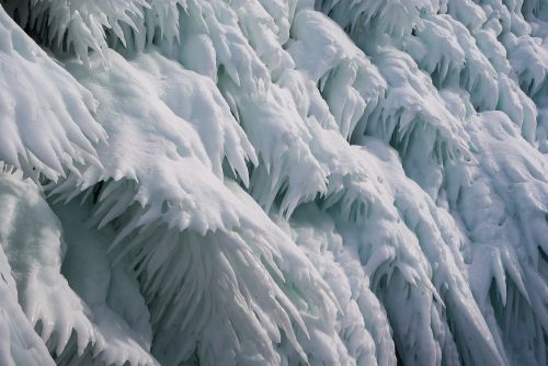 lake baikal frost ice