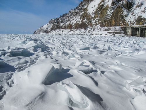 lake baikal siberia ice