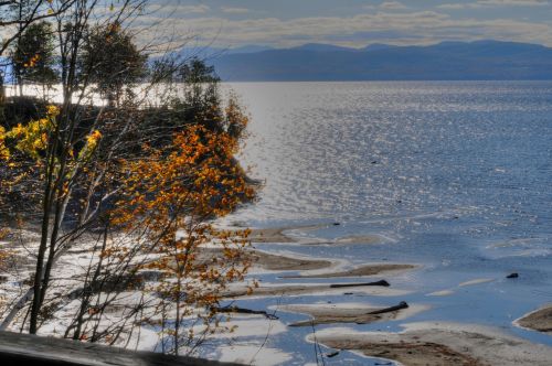 Lake Champlain In The Fall
