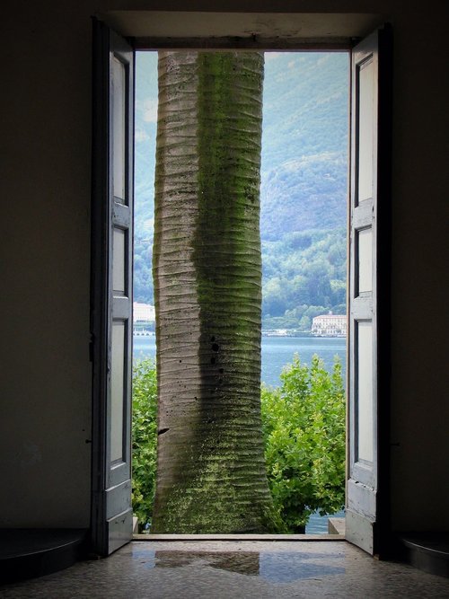 lake como  palma  door