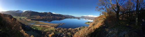 lake district  view  landscape