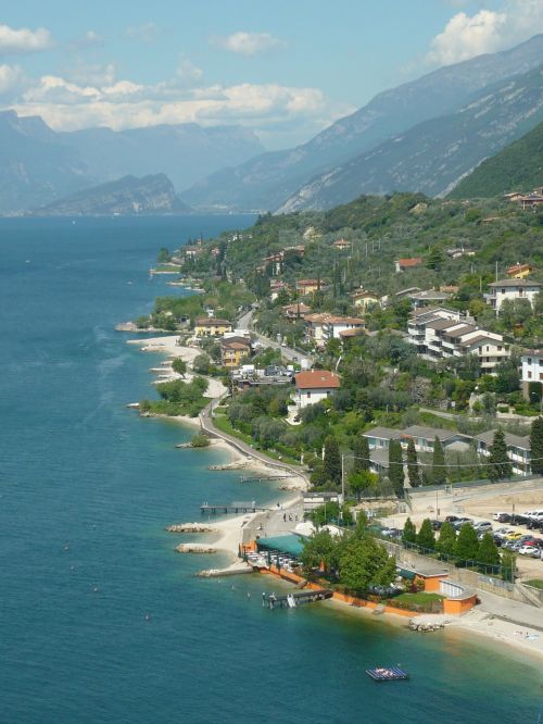 lake garda lake landscape