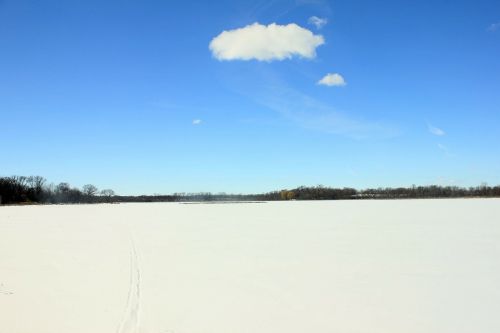 lake maria frozen ice