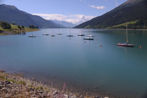 lake resia val venosta lake