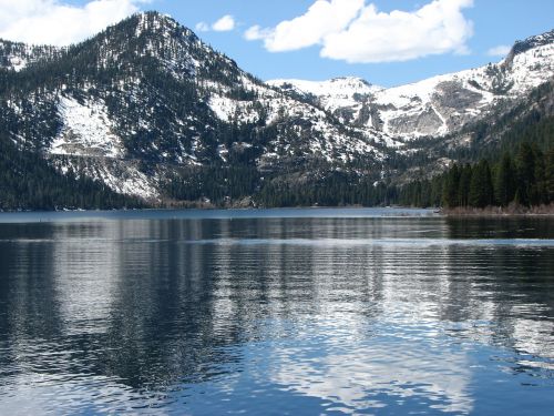 lake tahoe reflection water