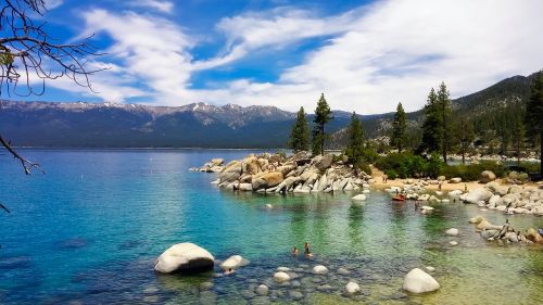 lake tahoe landscape nature