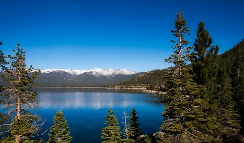 lake tahoe  tourism  reflections