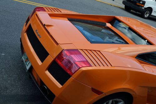 lamborghini tail light fast car