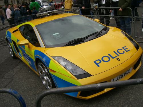 lamborghini gallardo police vehicle