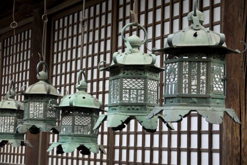 lamp japan temple