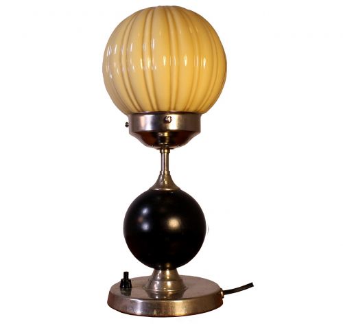 lamp antique hand-blown