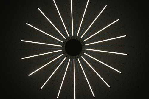 lamp star neon tube