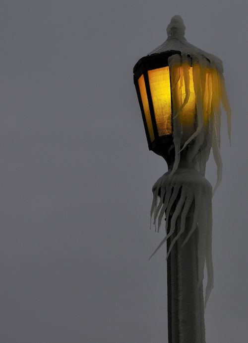 lamp lantern evening