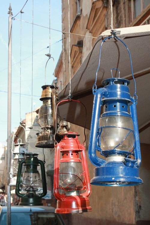 lamp  kerosene lamp  antiquity