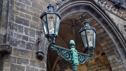 lamp  architecture  old
