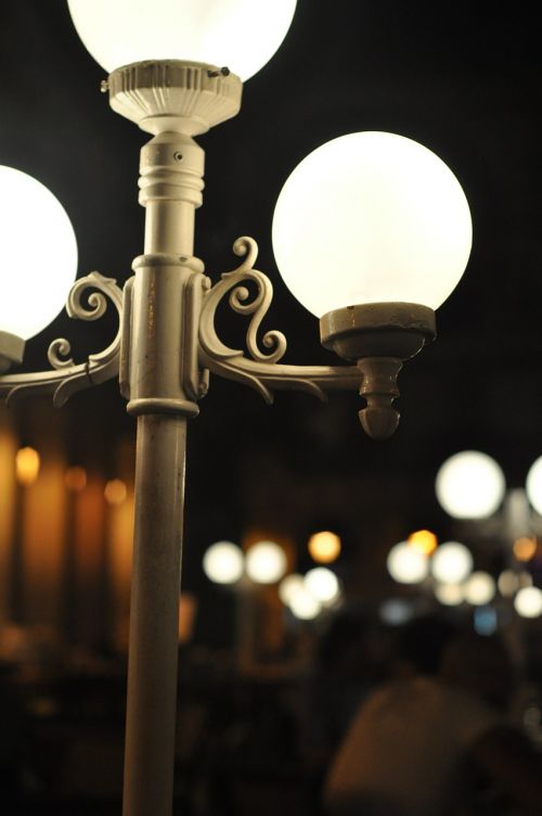 lamp light night