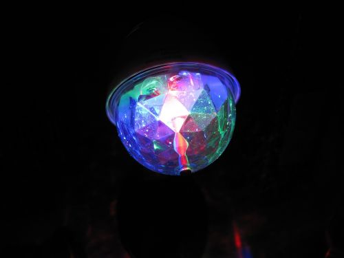 lamp colorful disco