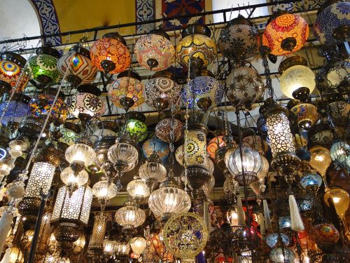 lamps bazaar istanbul