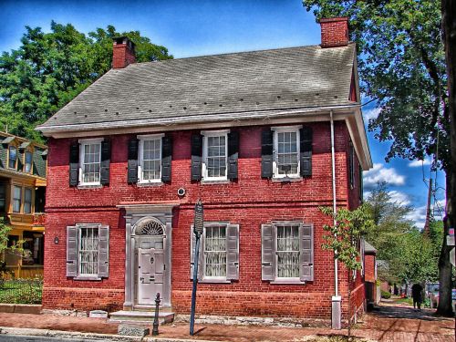 lancaster pennsylvania colonial house