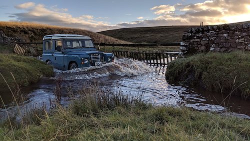 land rover  ford  river