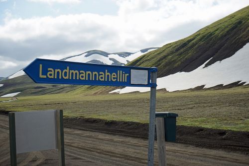 landmannahellir iceland shield