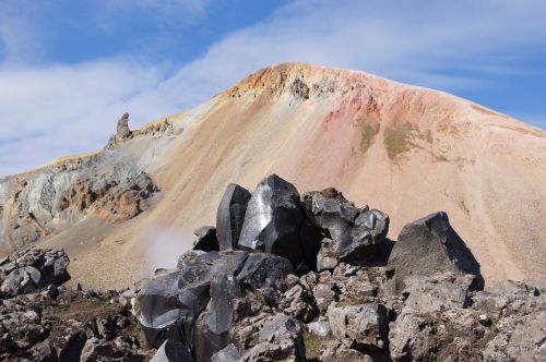 landmannalaugar mountain nature