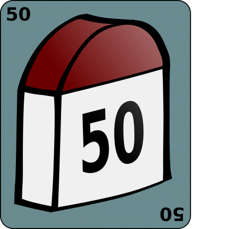 landmark milestone 50