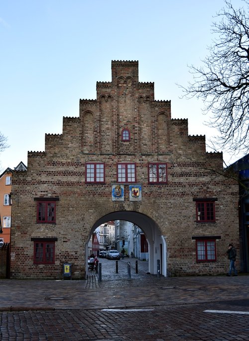 landmark  nordertor  flensburg