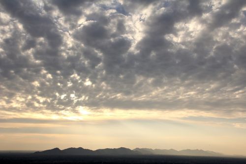 landscape sunrise mountains