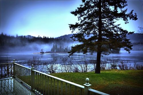 landscape lake nature