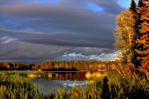 landscape lake nature