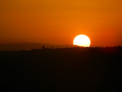 sunset landscape sol