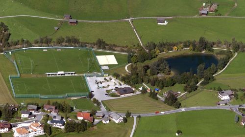 landscape football pitch leisure