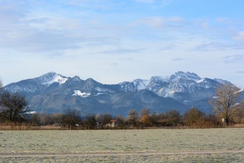 landscape chiemgau bavaria