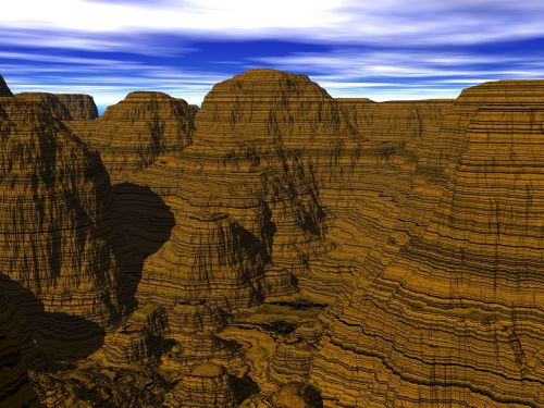 landscape canyon mountain