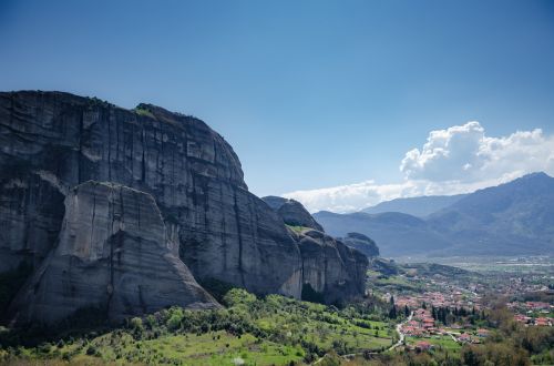 landscape rocks greece