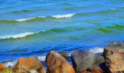 landscape view sea