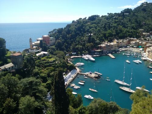 portofino italy fishing village