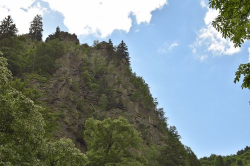 landscape mountains rock