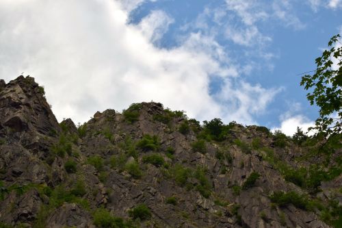 landscape mountains rock