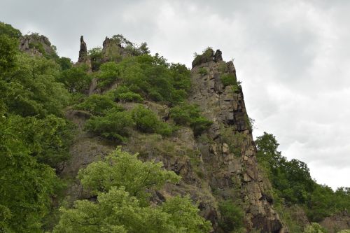 landscape mountains rock